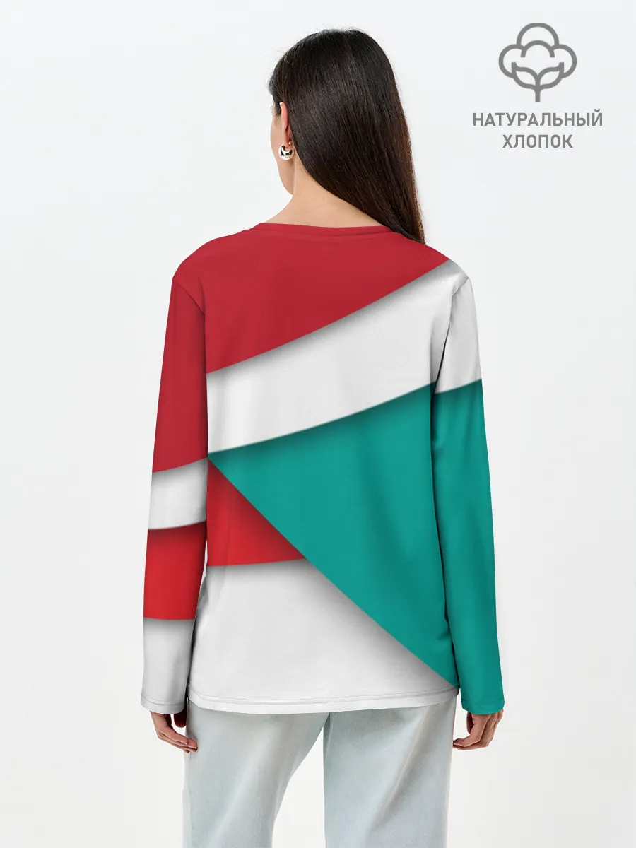 Лонгслив женский. Хлопок / Ливерпуль формы