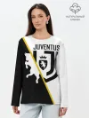 Лонгслив женский. Хлопок / JUVENTUS.