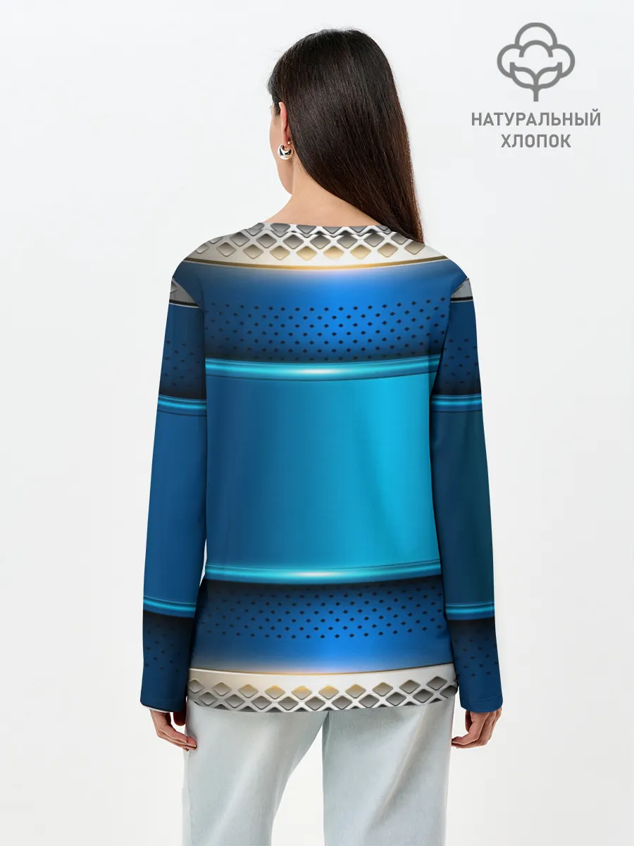 Лонгслив женский. Хлопок / SKODA sport collection