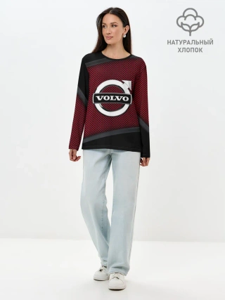 Лонгслив женский. Хлопок / VOLVO SPORT