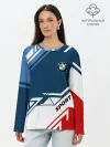 Лонгслив женский. Хлопок / BMW SPORT