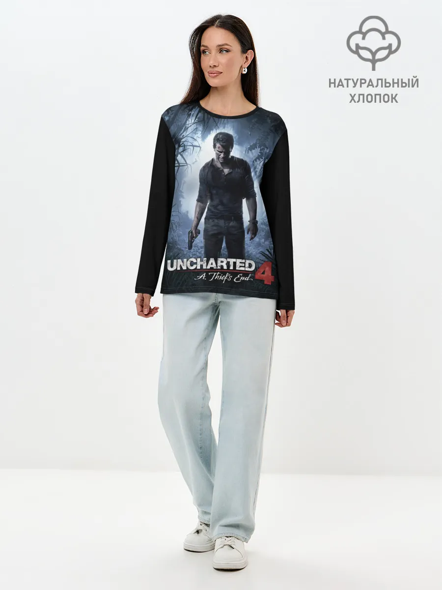 Лонгслив женский. Хлопок / Путь вора