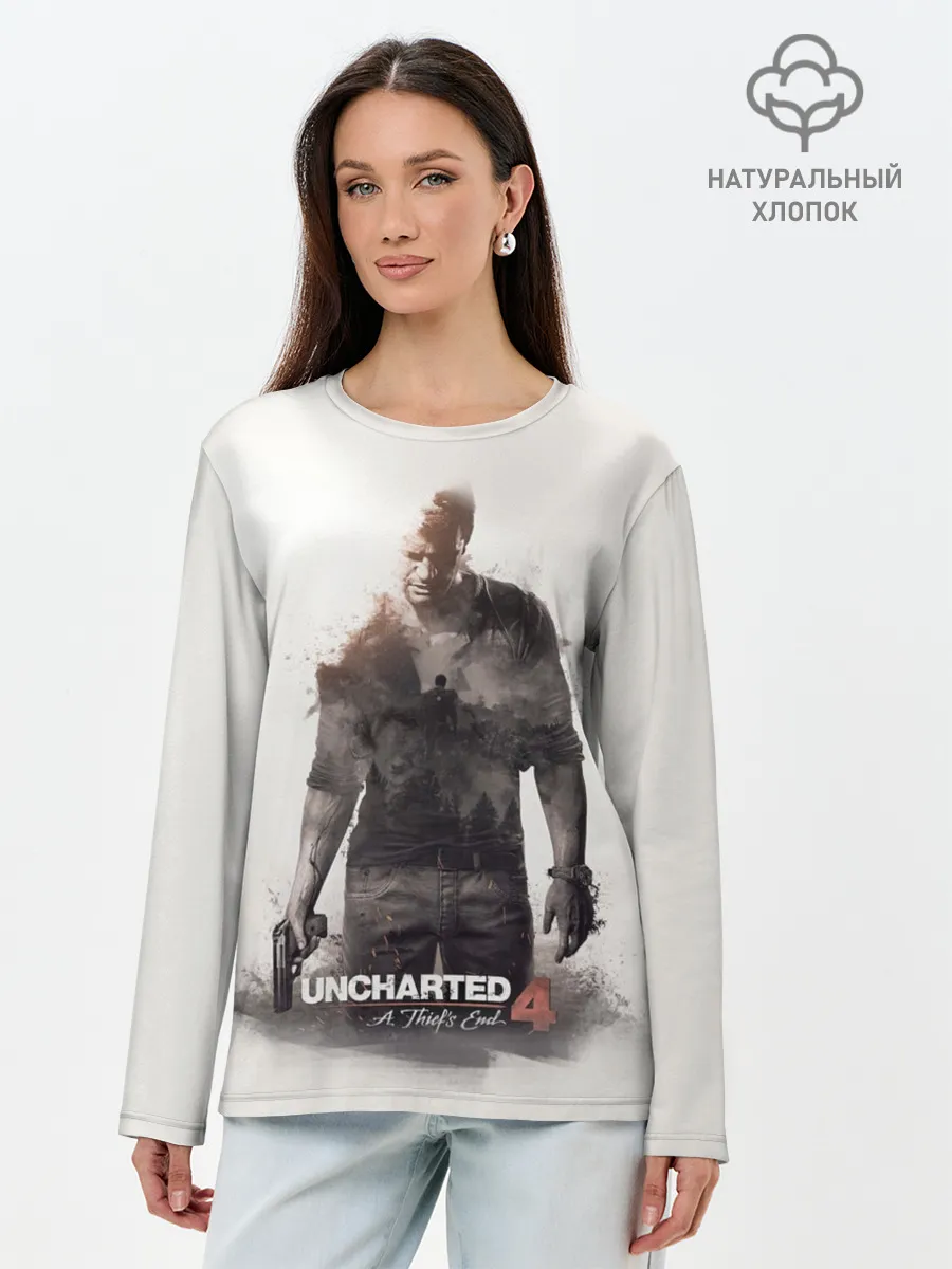 Лонгслив женский. Хлопок / Nathan