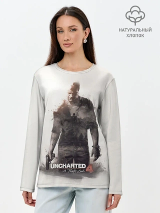 Лонгслив женский. Хлопок / Nathan