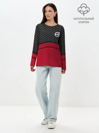 Лонгслив женский. Хлопок / VOLVO