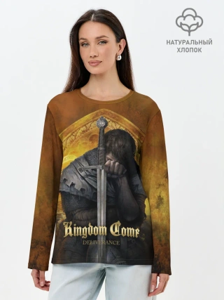 Лонгслив женский. Хлопок / Sad Henry