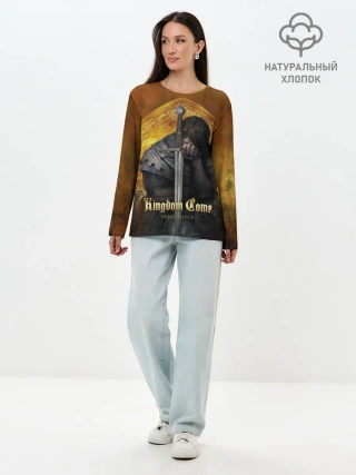 Лонгслив женский. Хлопок / Sad Henry