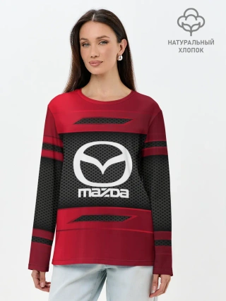 Лонгслив женский. Хлопок / MAZDA SPORT