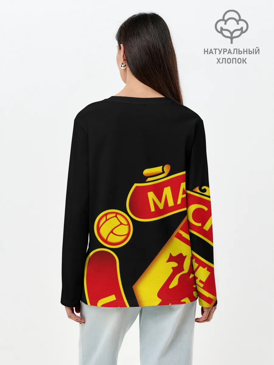 Лонгслив женский. Хлопок / F.C.M.U SPORT