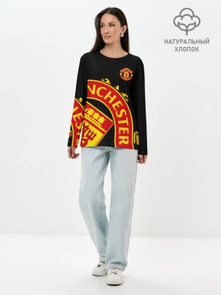 Лонгслив женский. Хлопок / F.C.M.U SPORT