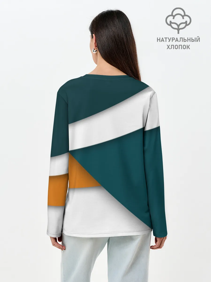 Лонгслив женский. Хлопок / Сан Хосе