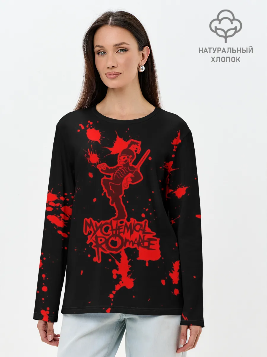 Лонгслив женский. Хлопок / My Chemical Romance