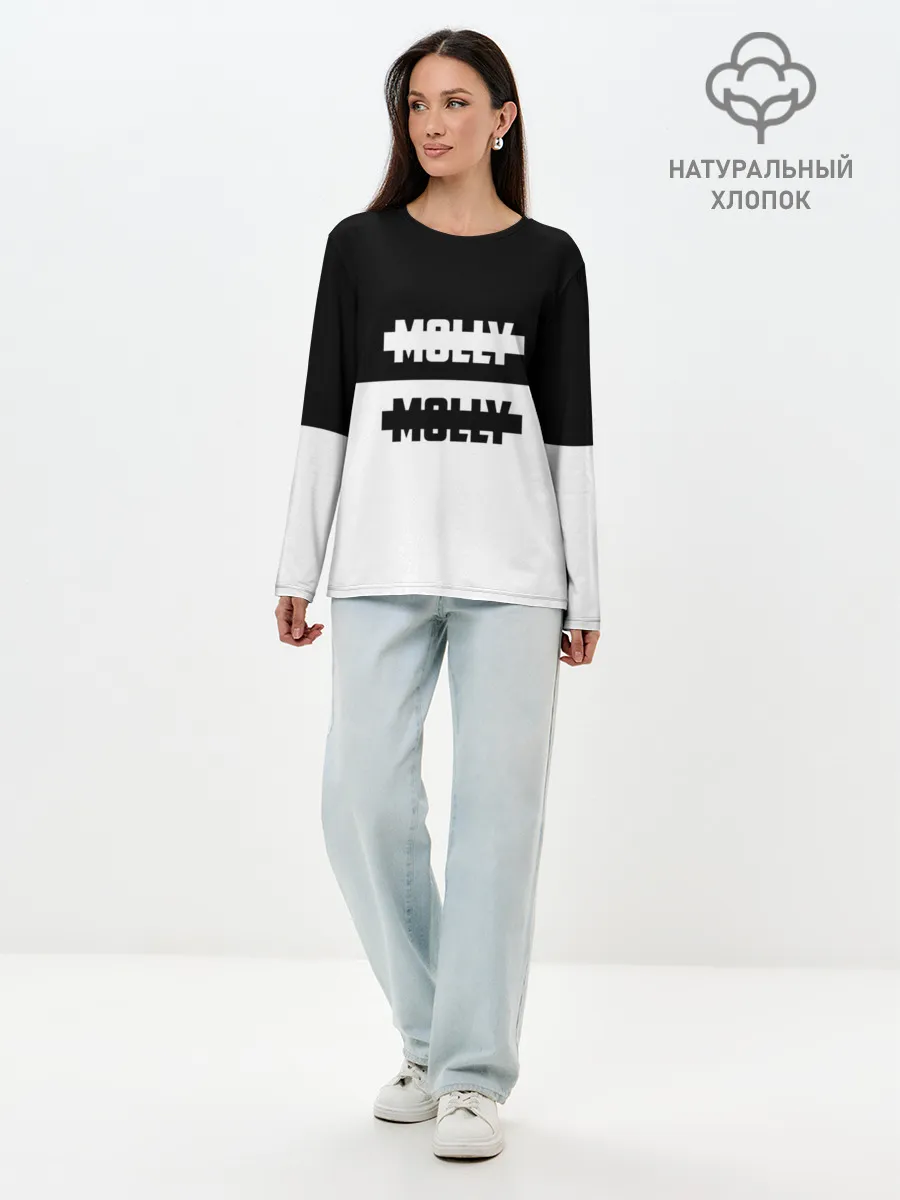 Лонгслив женский. Хлопок / Molly