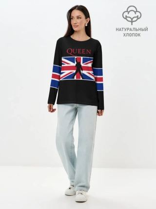 Лонгслив женский. Хлопок / Queen