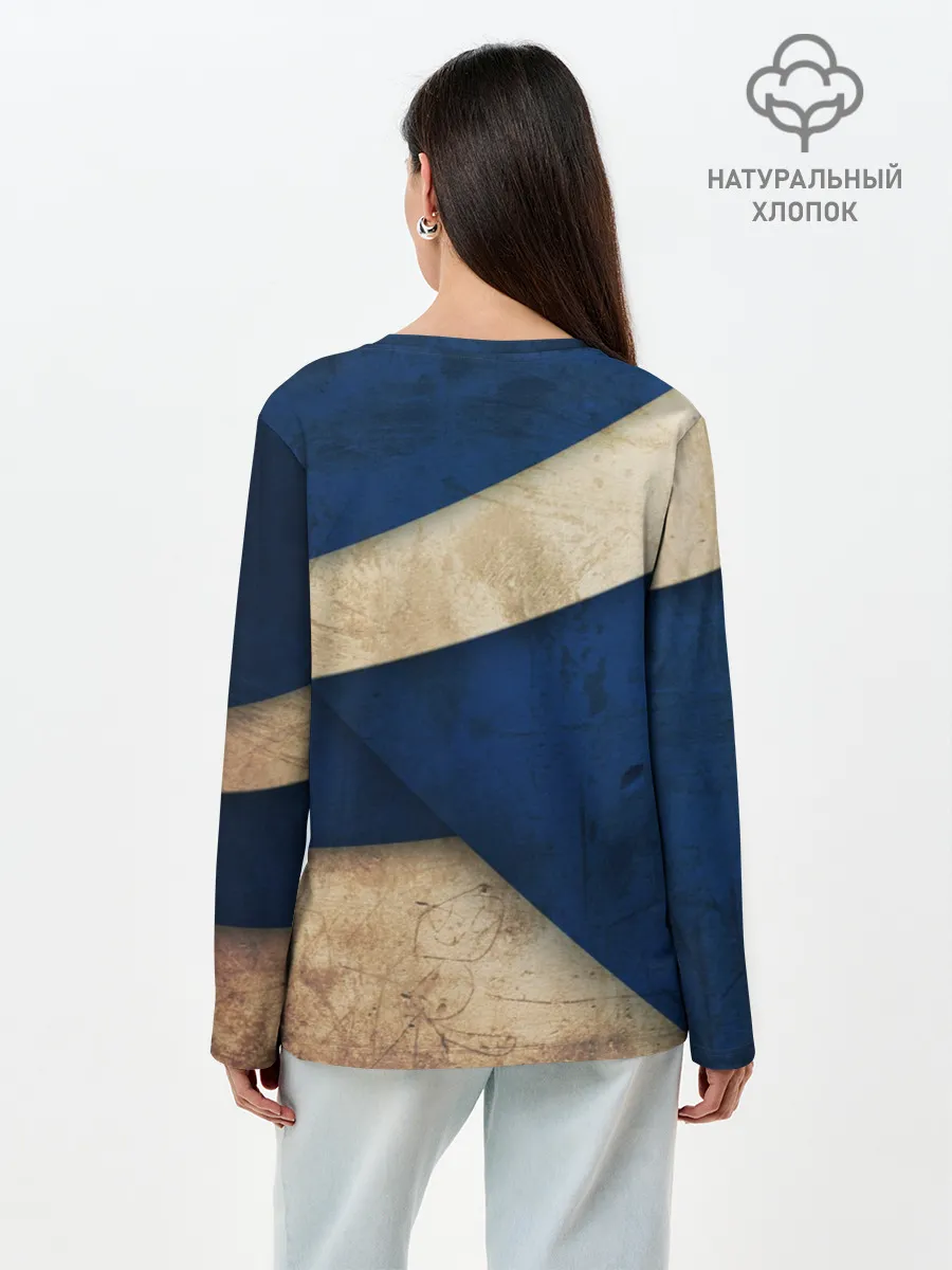 Лонгслив женский. Хлопок / Торонто олд