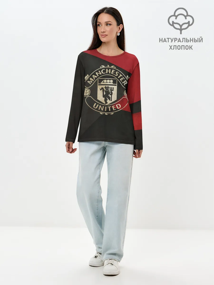 Лонгслив женский. Хлопок / Ман олд 2