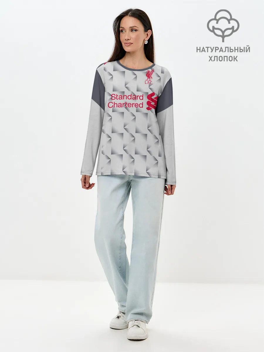 Лонгслив женский. Хлопок / Salah alternative 18-19