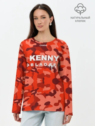 Лонгслив женский. Хлопок / Kenny