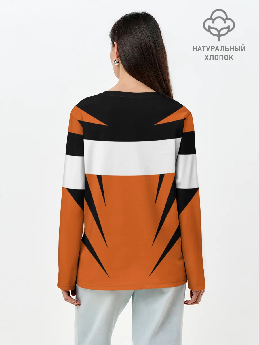 Лонгслив женский. Хлопок / Basketball