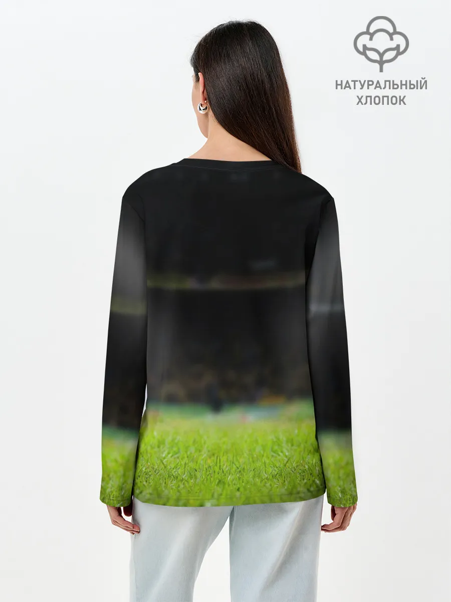 Лонгслив женский. Хлопок / REAL MADRID