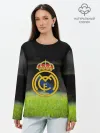 Лонгслив женский. Хлопок / REAL MADRID