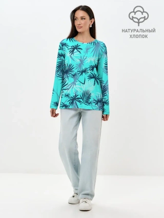 Лонгслив женский. Хлопок / GTA VICE CITY