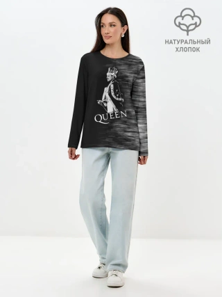 Лонгслив женский. Хлопок / Queen