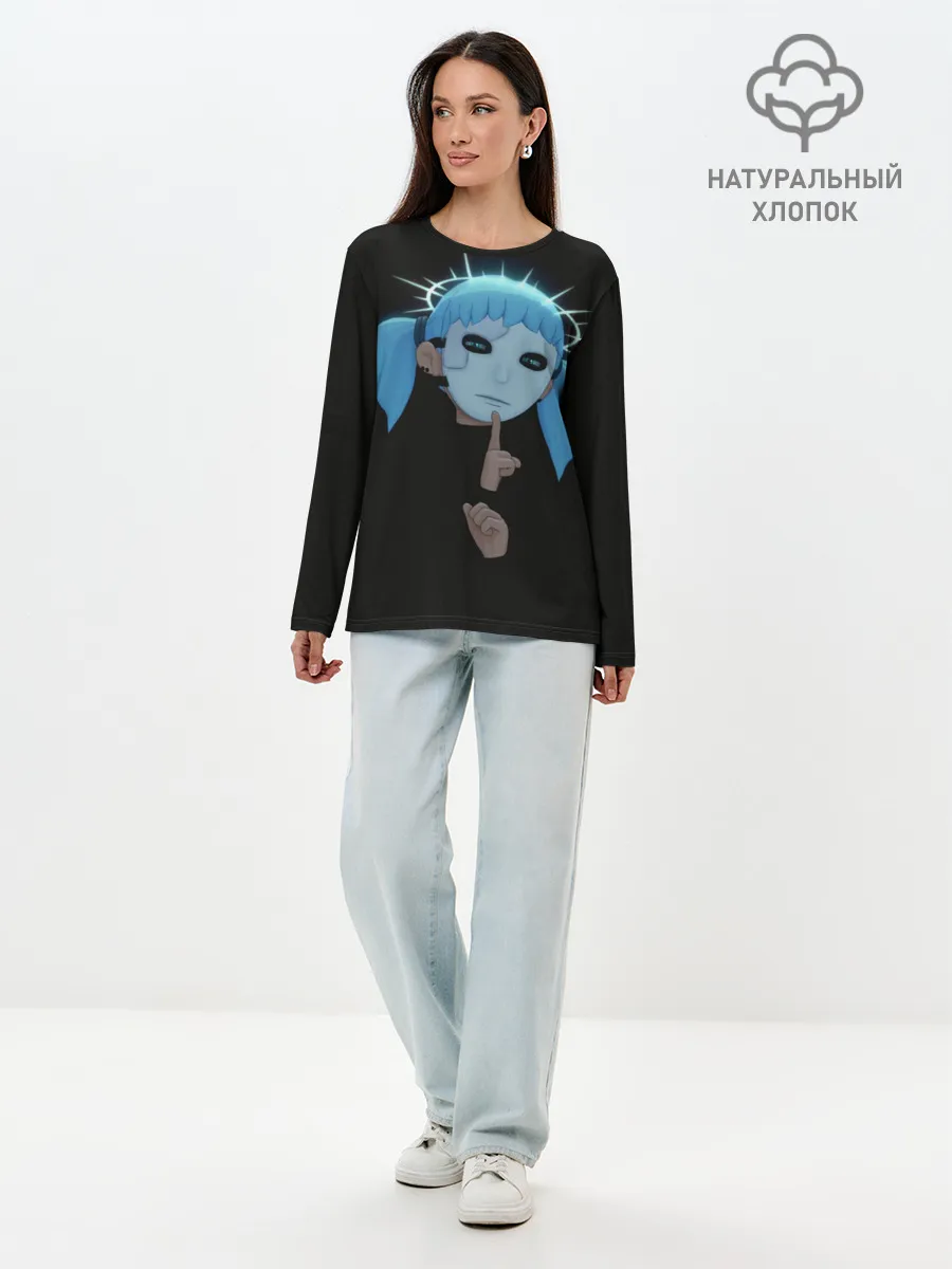 Лонгслив женский. Хлопок / Sally Face