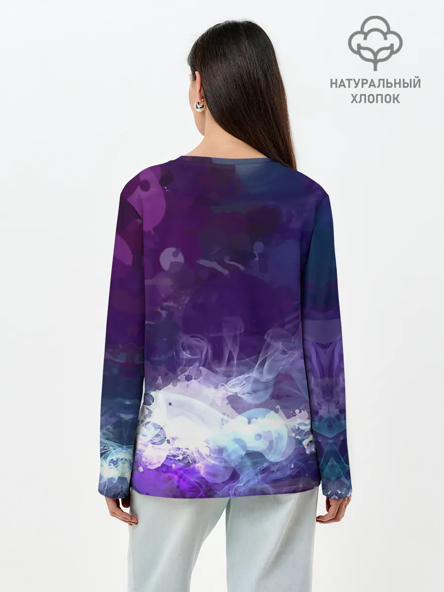 Лонгслив женский. Хлопок / OBLA