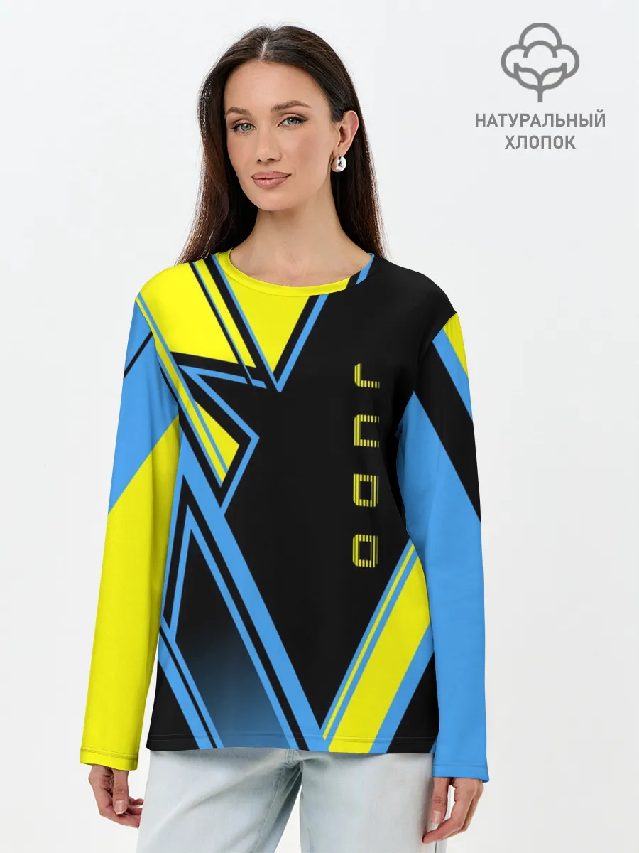 Лонгслив женский. Хлопок / Judo