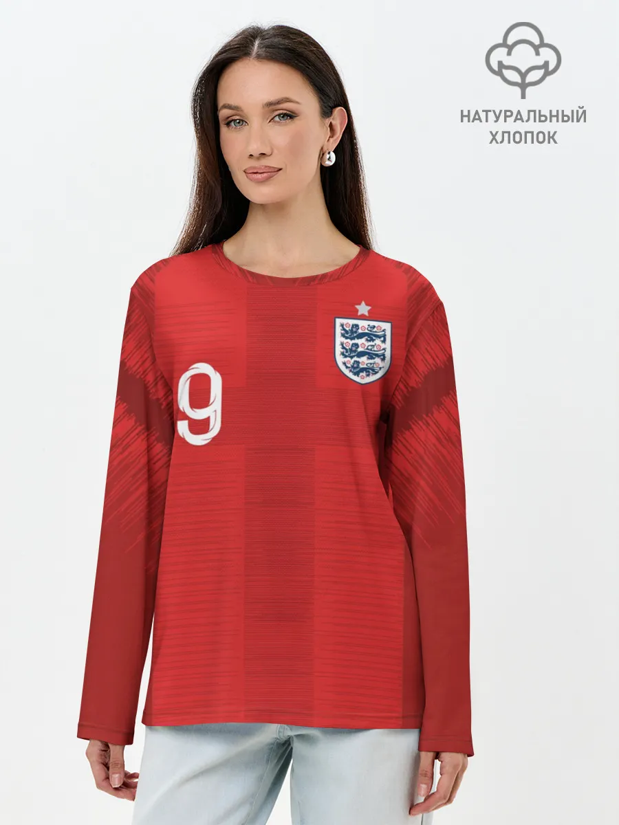 Лонгслив женский. Хлопок / Kane away WC 2018