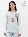 Лонгслив женский. Хлопок / Iniesta away WC 2018