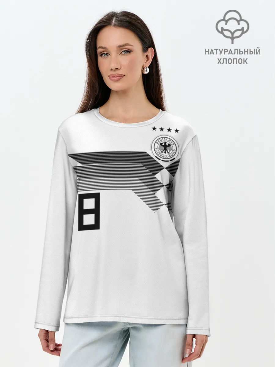 Лонгслив женский. Хлопок / Kroos home WC 2018