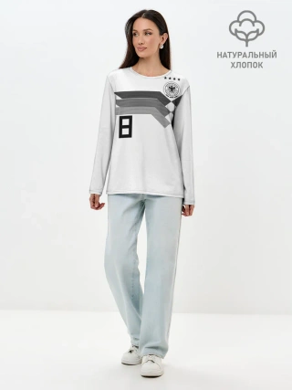 Лонгслив женский. Хлопок / Kroos home WC 2018