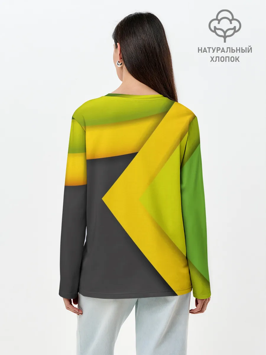 Лонгслив женский. Хлопок / VOLVO.