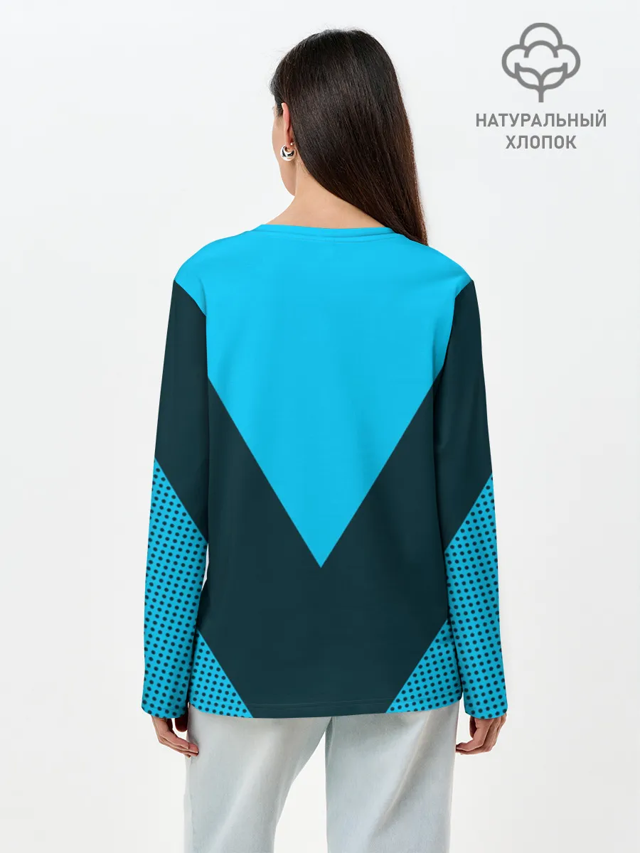 Лонгслив женский. Хлопок / Kickboxing