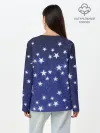 Лонгслив женский. Хлопок / Stars