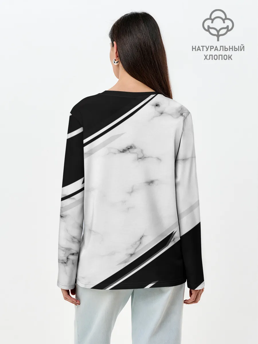 Лонгслив женский. Хлопок / Juventus