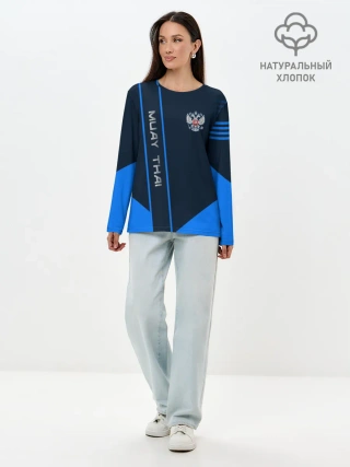 Лонгслив женский. Хлопок / Muay Thai