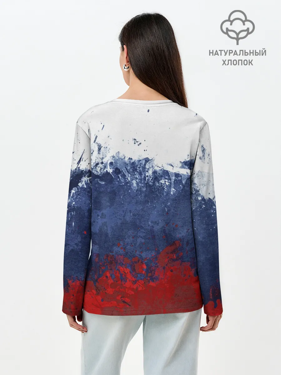 Лонгслив женский. Хлопок / МВД