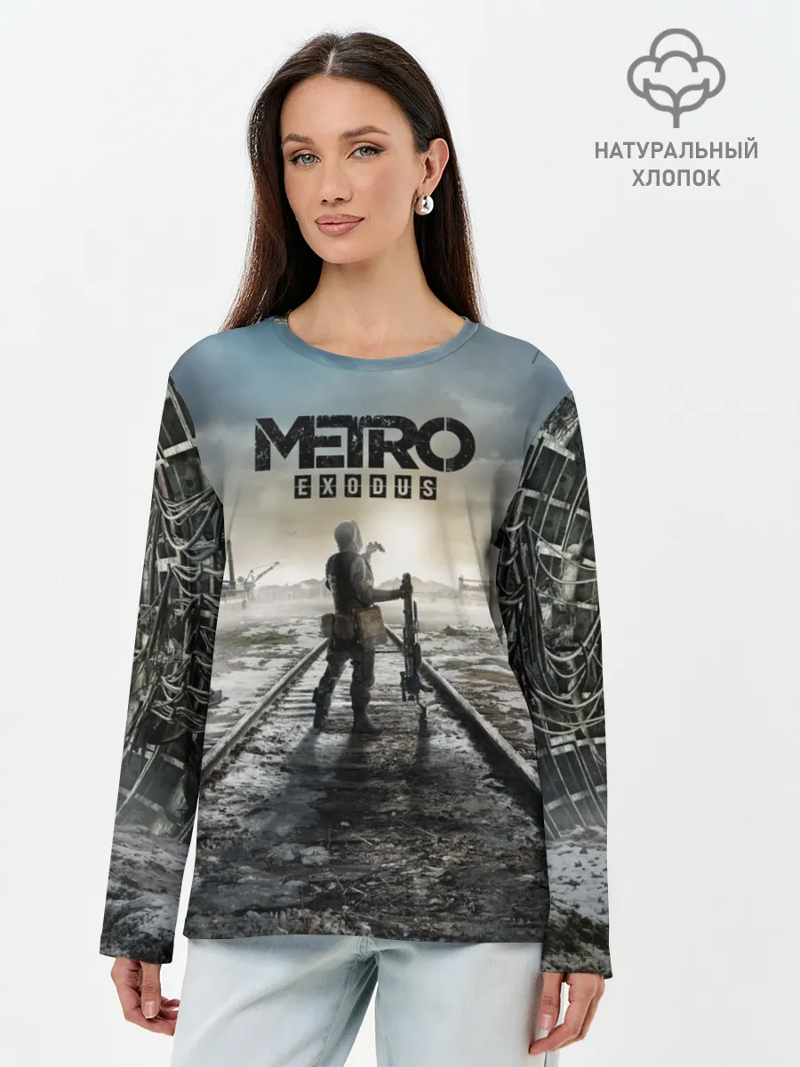 Лонгслив женский. Хлопок / METRO: Exodus