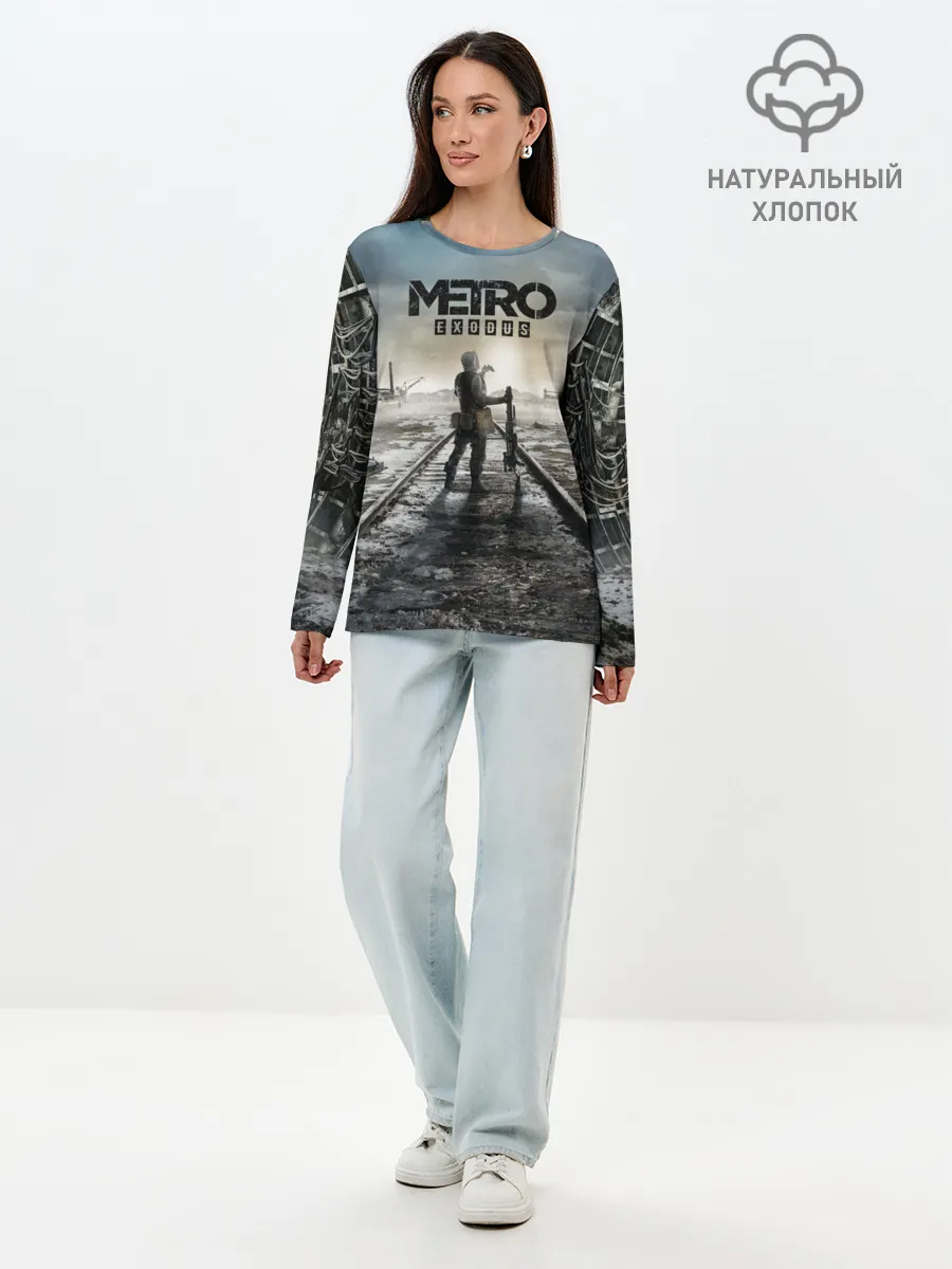 Лонгслив женский. Хлопок / METRO: Exodus