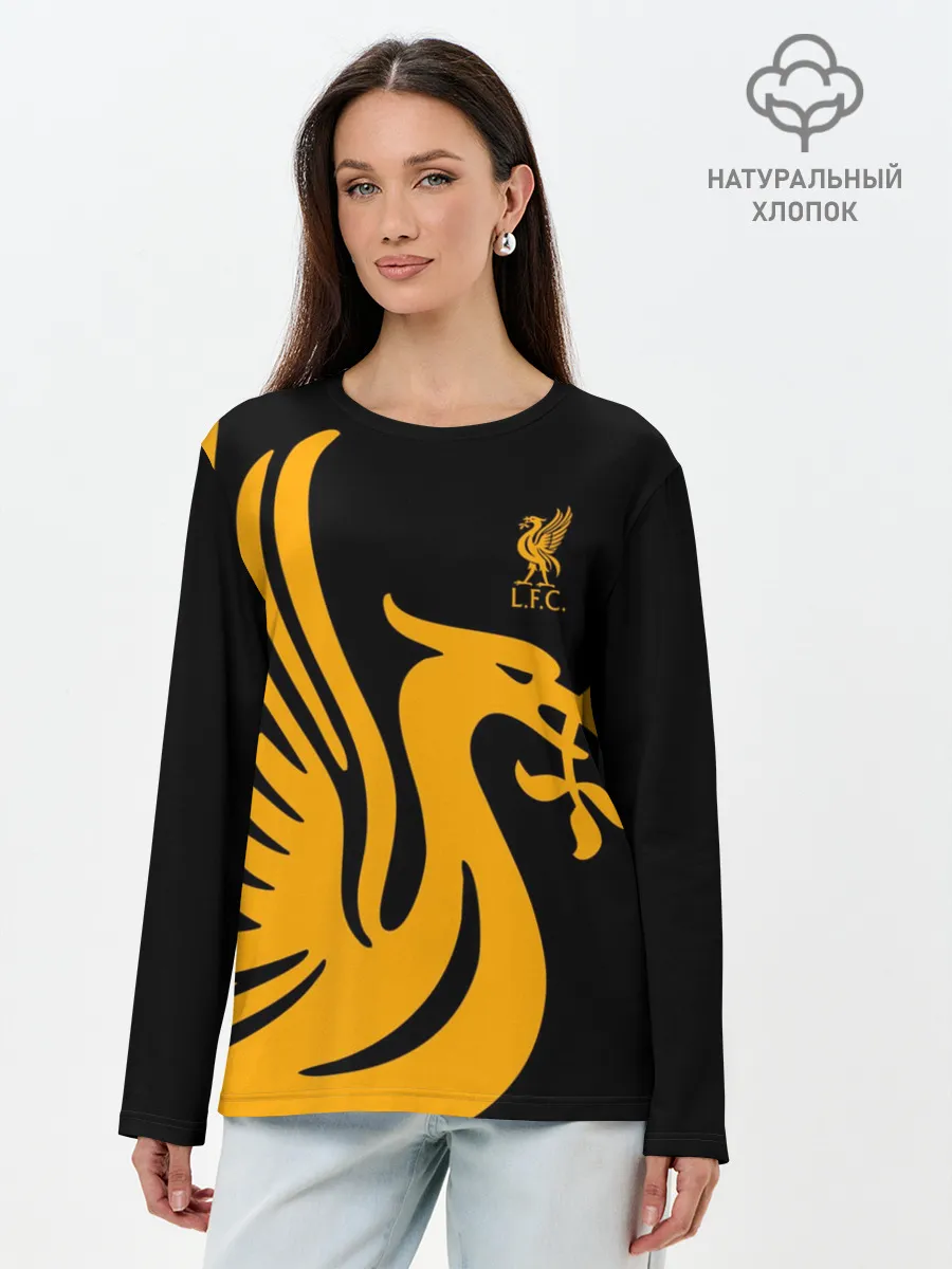 Лонгслив женский. Хлопок / LIVERPOOL | ЛИВЕРПУЛЬ