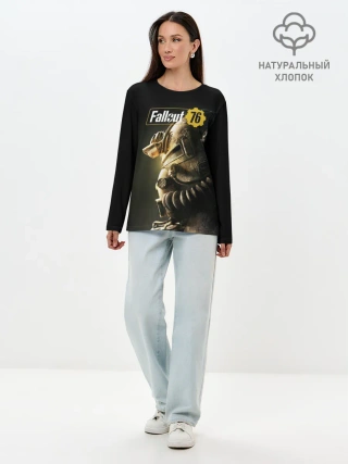 Лонгслив женский. Хлопок / FALLOUT 76 | ФОЛЛАУТ 76