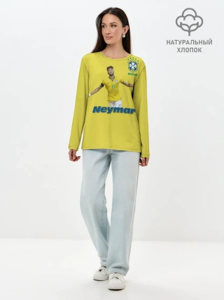 Лонгслив женский. Хлопок / Неймар