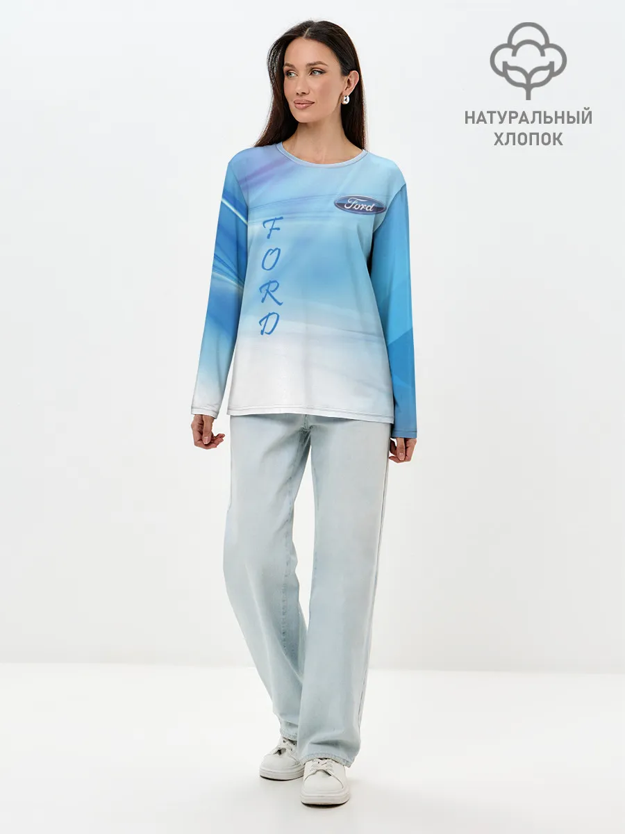 Лонгслив женский. Хлопок / FORD