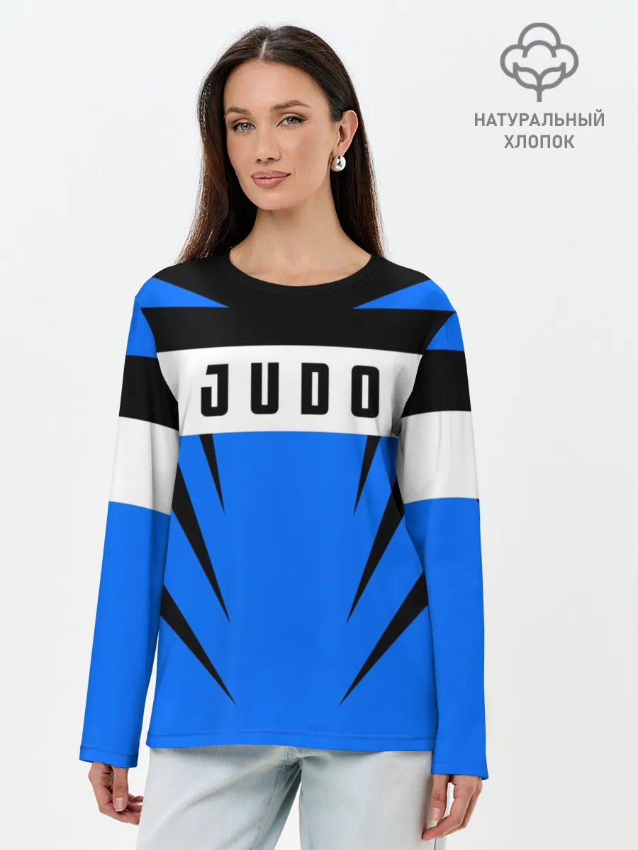 Лонгслив женский. Хлопок / Judo