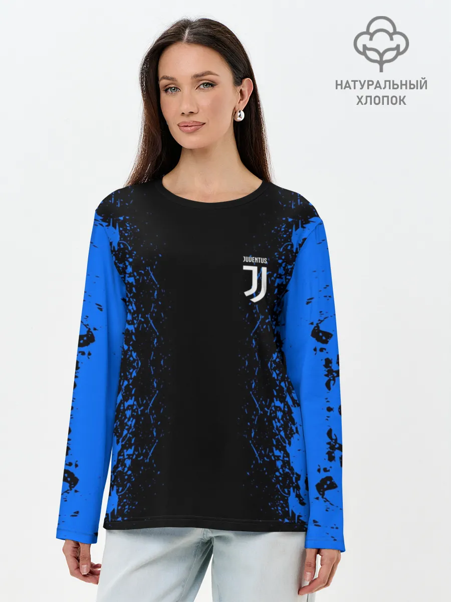 Лонгслив женский. Хлопок / JUVENTUS SPORT