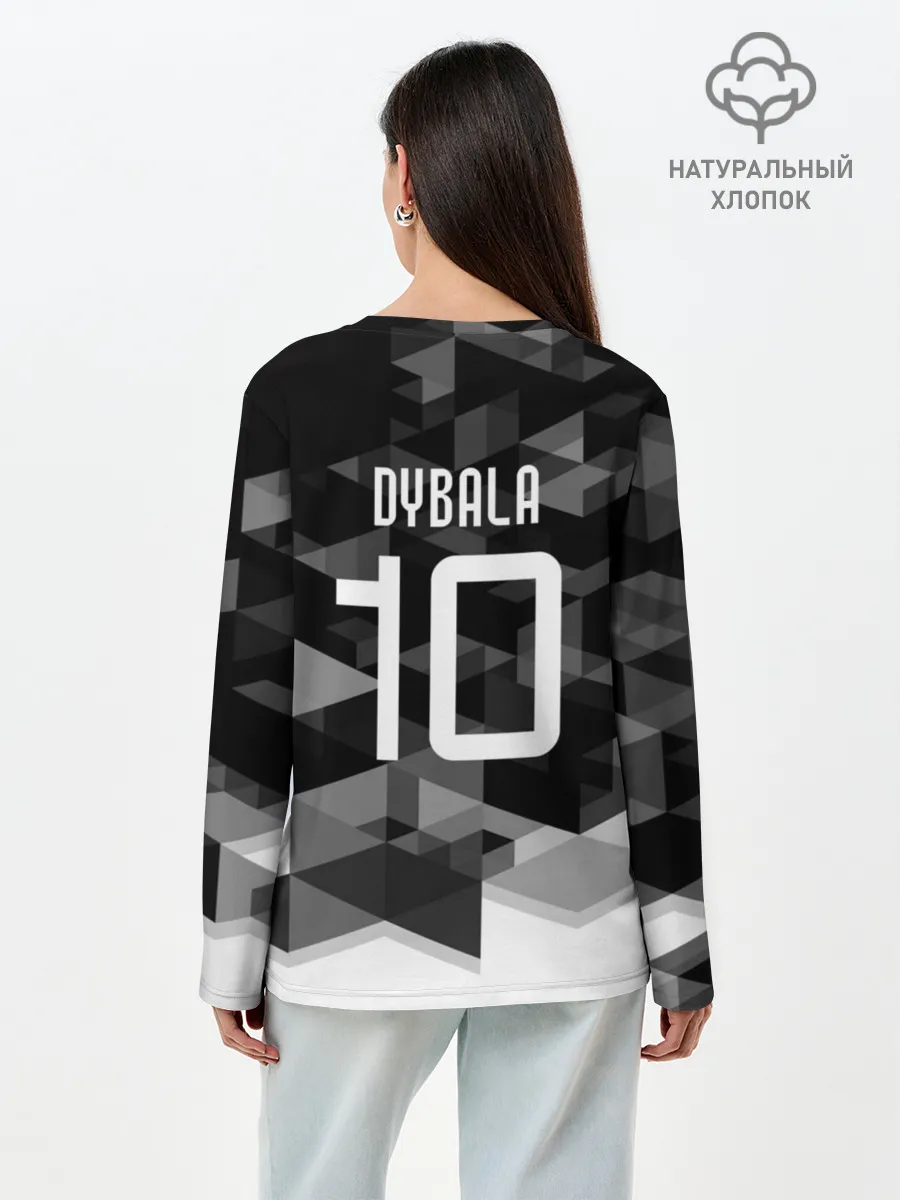 Лонгслив женский. Хлопок / JUVE 10 DYBALA