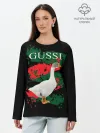 Лонгслив женский. Хлопок / Gussi
